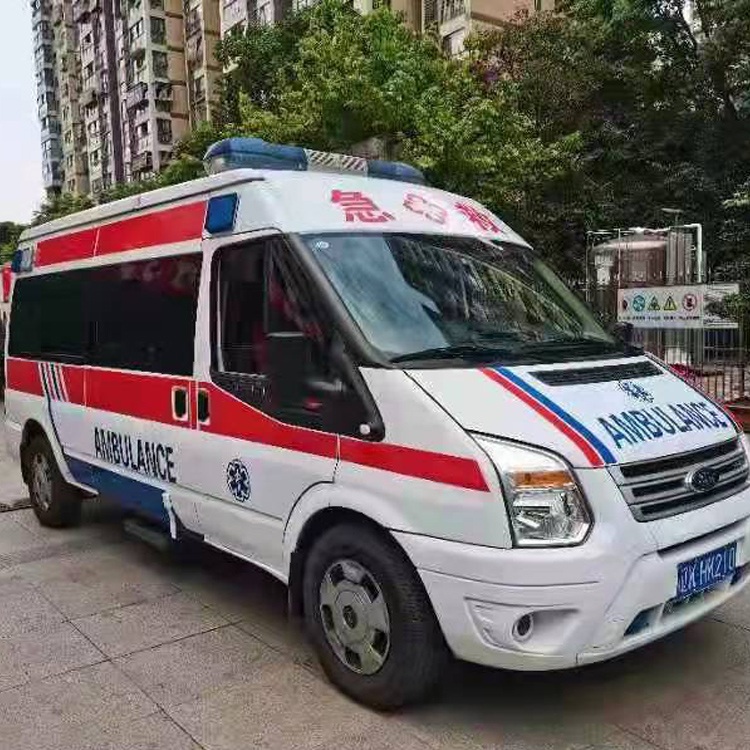 奈曼长途救护车护送病人返乡